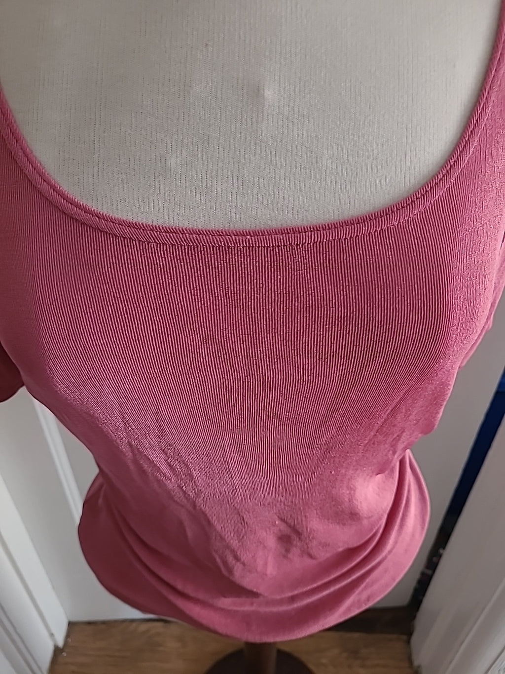 Ladies Bhs Size 12 Pink Short Sleeved Tshirt