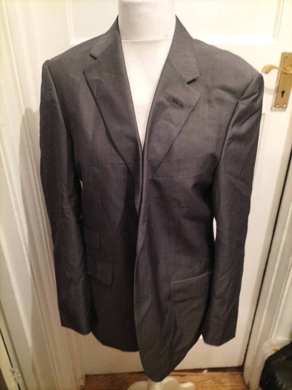 Mens Autograph Size 42M Grey Wool Suit Jacket