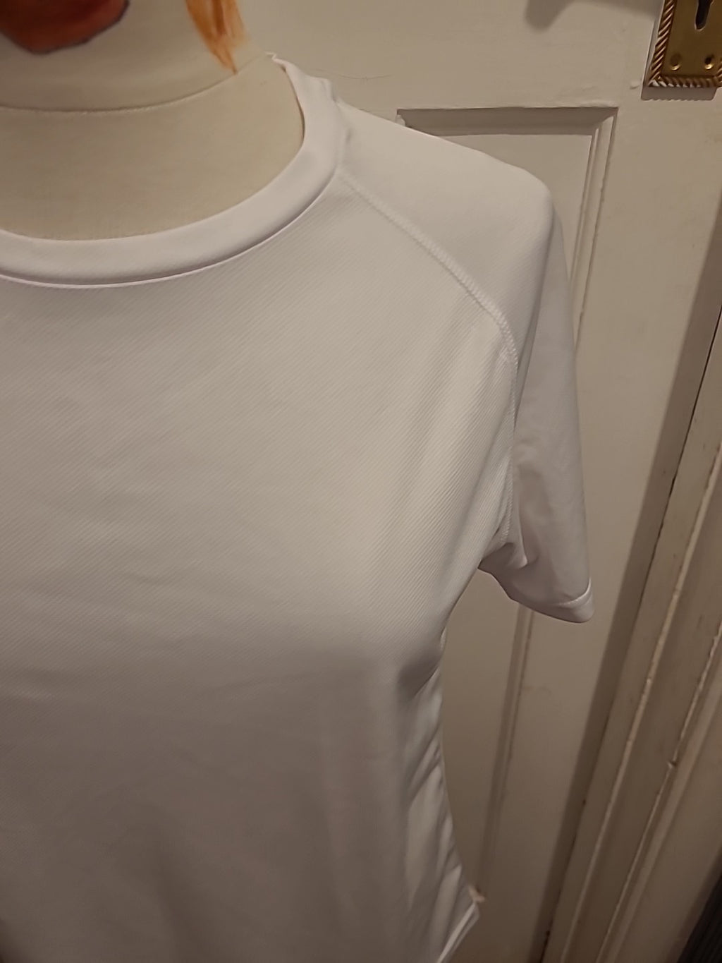 Ladies Size Small White Short Sleeved Tshirt