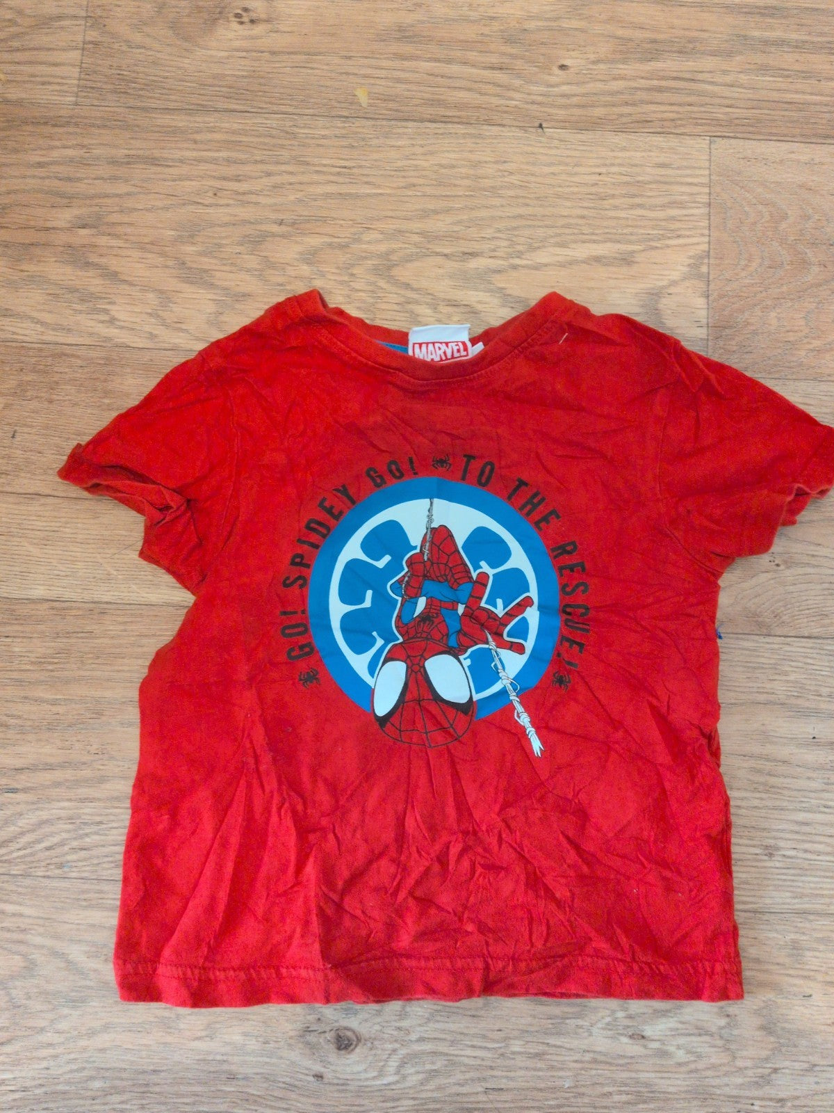 Marvel 3-4 Years Red Spiderman T-shirt