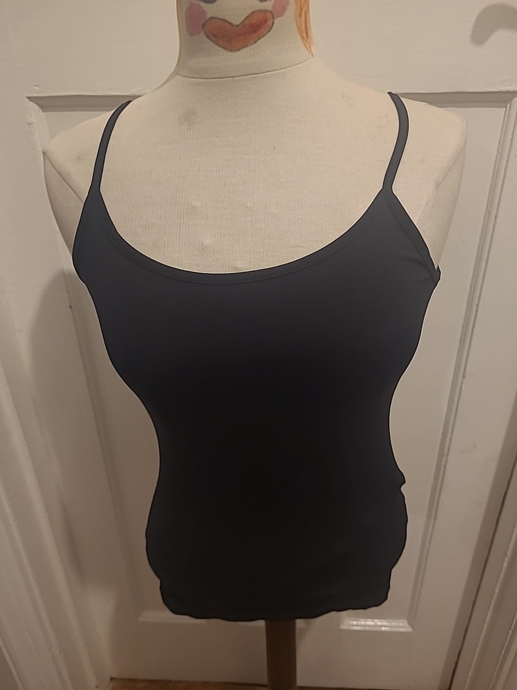 Ladies Inditex Size Small Black Sleeveless Cami Top