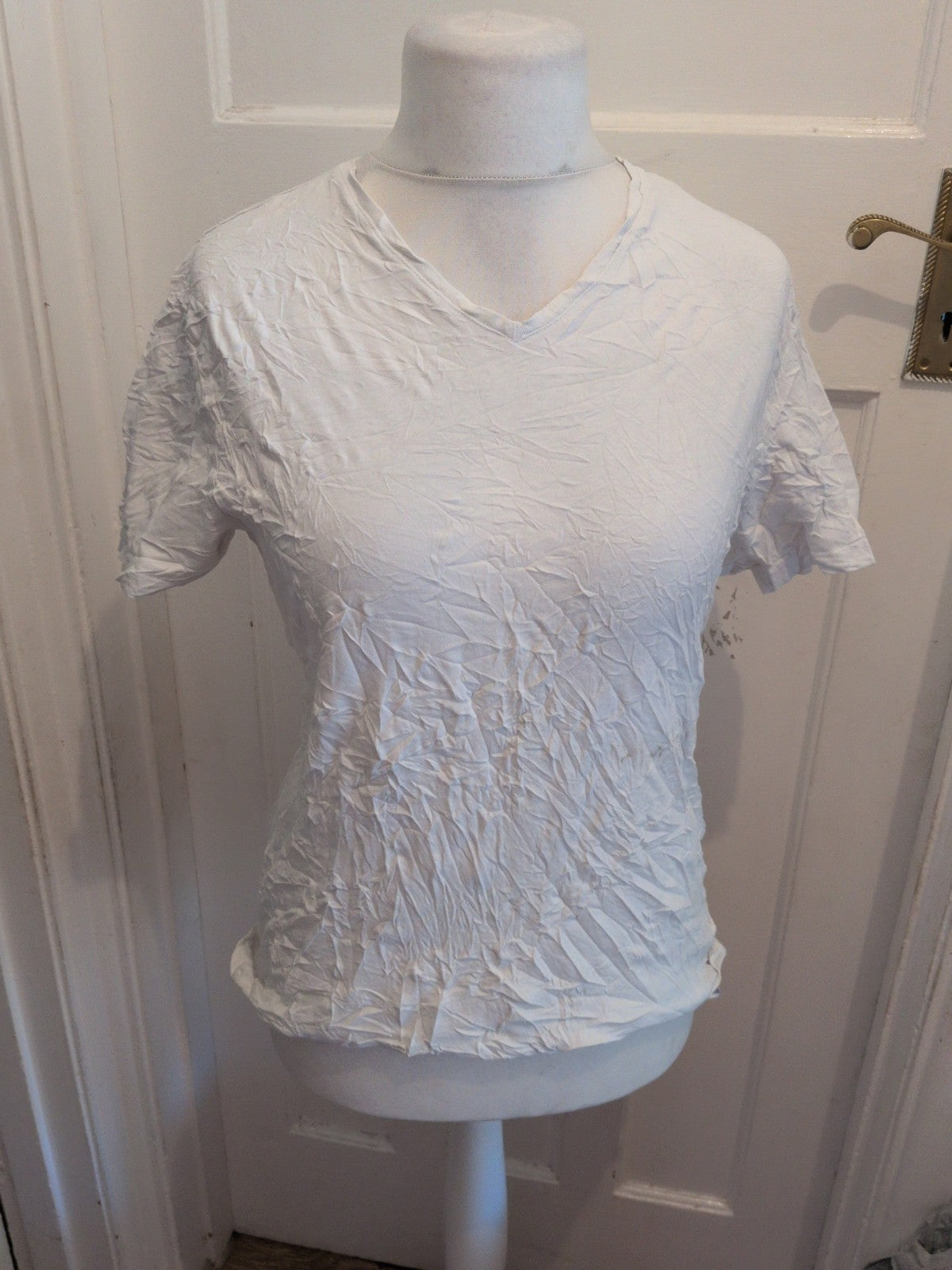 Burton Menswear Large White T-shirt Short Sleeve