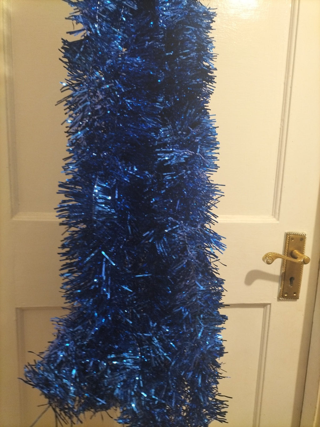 Brand new Blue 2M Christmas decoration Tinsel