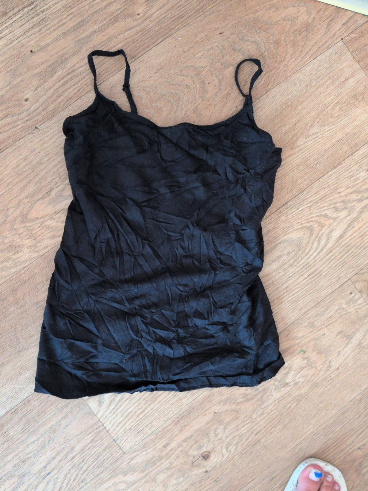 Primark XS Black Sleeveless T-shirt