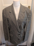 Mens Burton Classics Size 42R Pure New Wool Multicoloured Suit Jacket