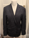 Mens Banana Republic Size 42R Navy Suit Jacket Tailored Fit