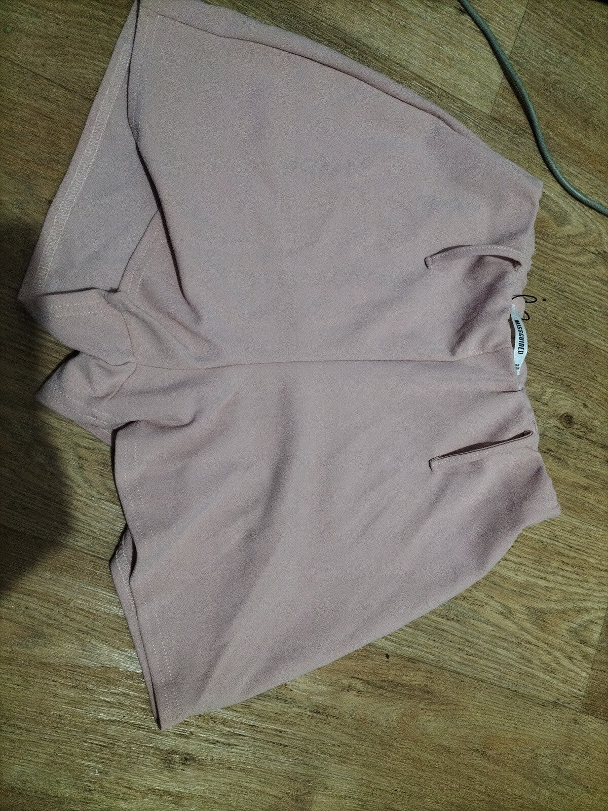Ladies Missguided Size 6 Pink Short
