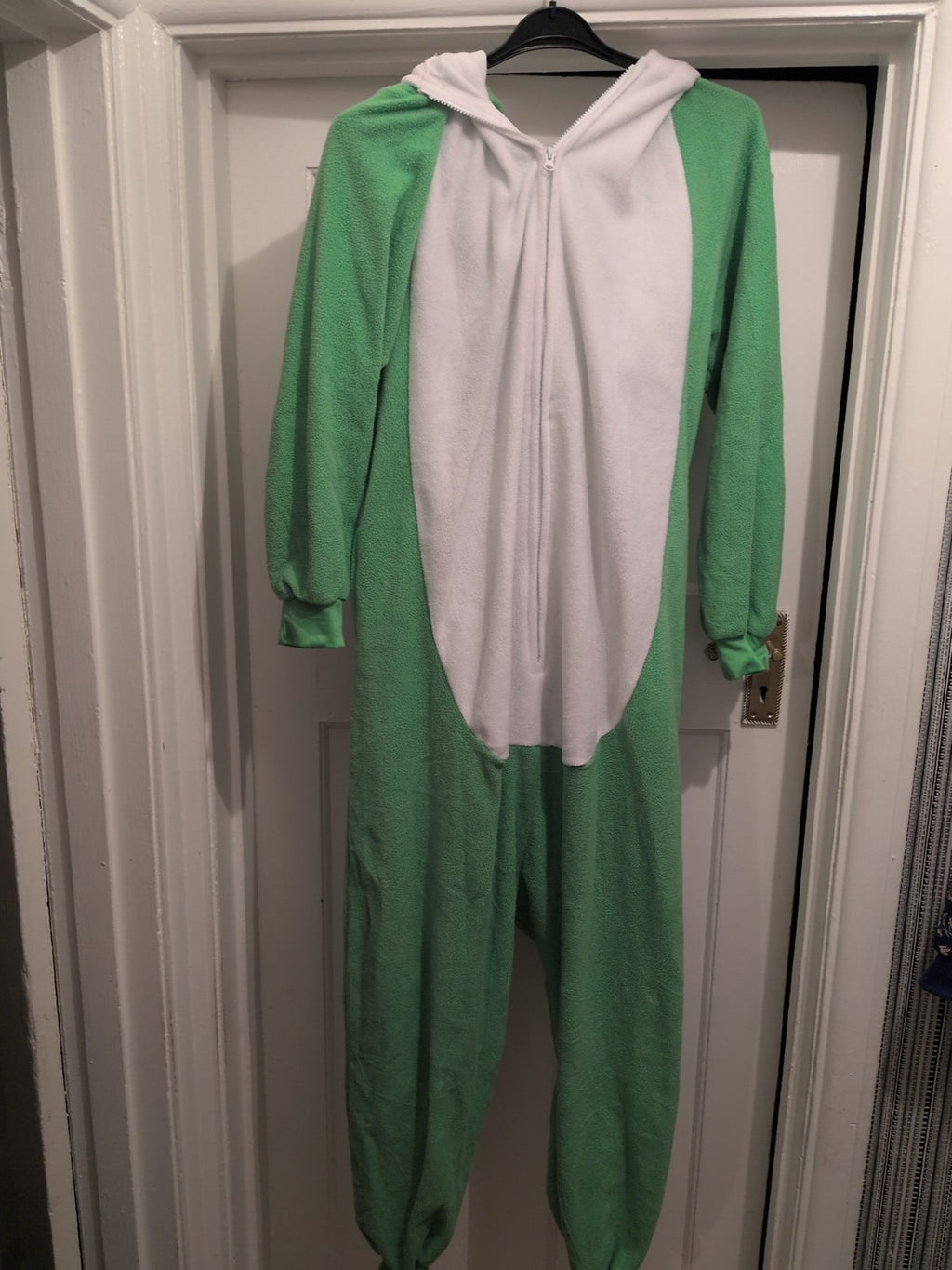 Family Clothes Large Green/White All In One