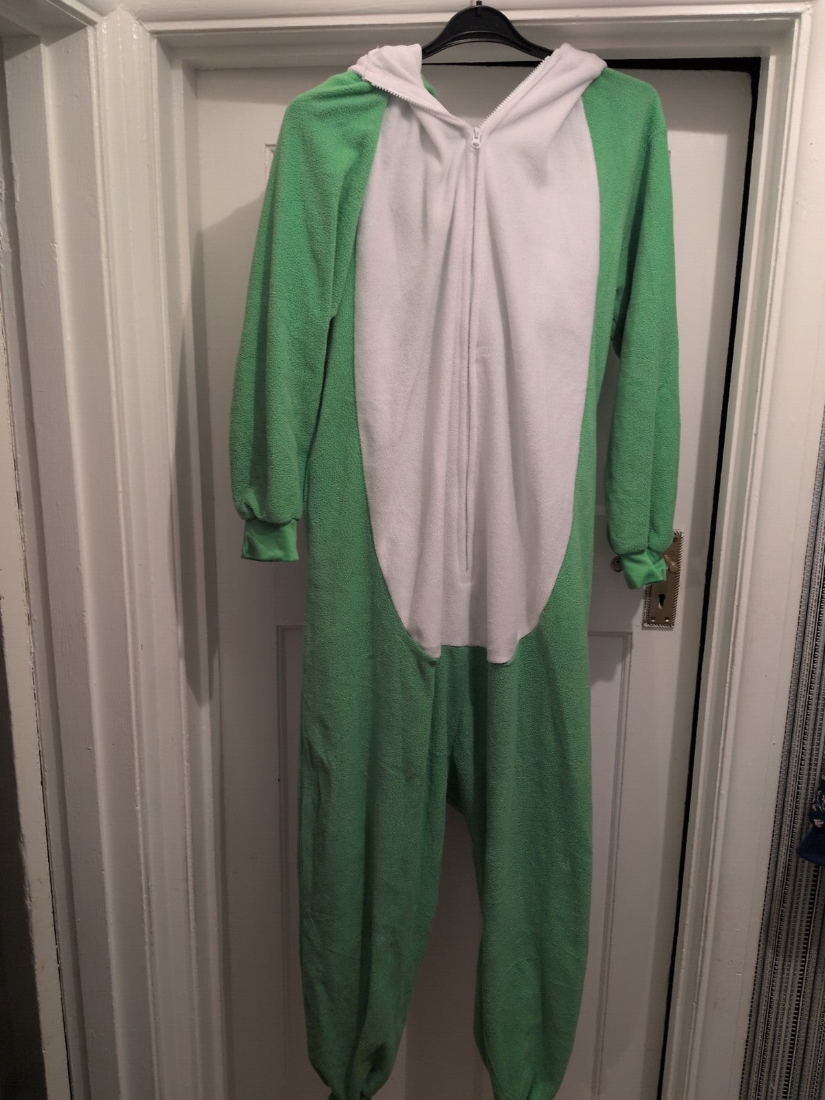 Family Clothes Large Green/White All In One