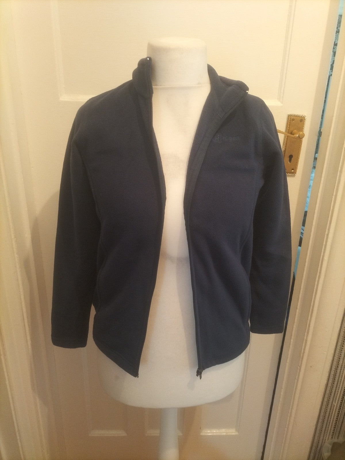 Ladies Hi Gear Size Euro 32 Navy Full Zip Jumper