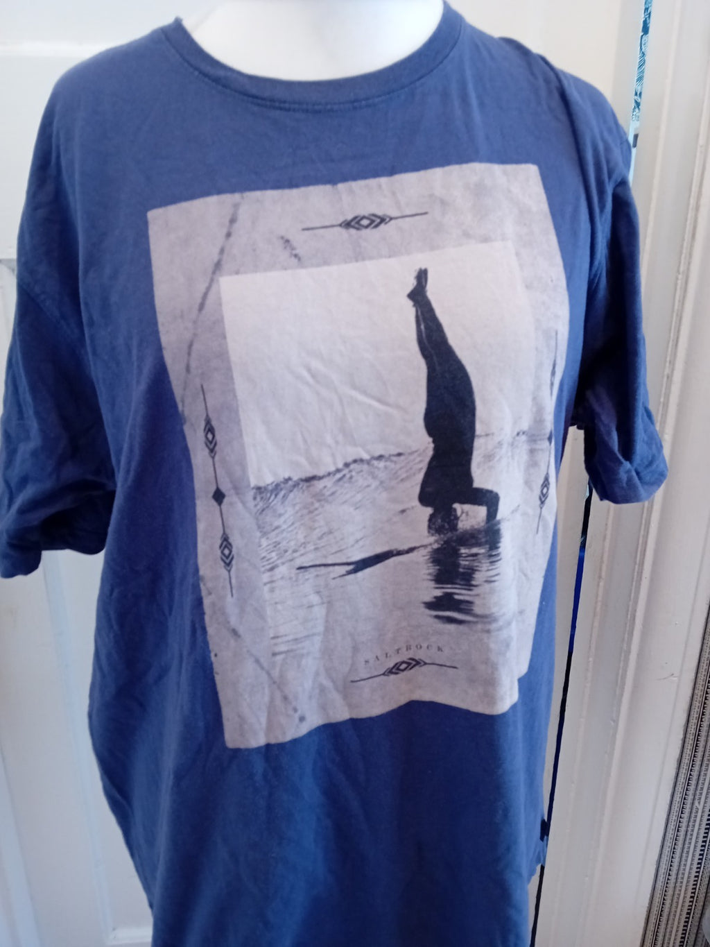 Saltrock 2XL Blue Print Short Sleeve T-shirt