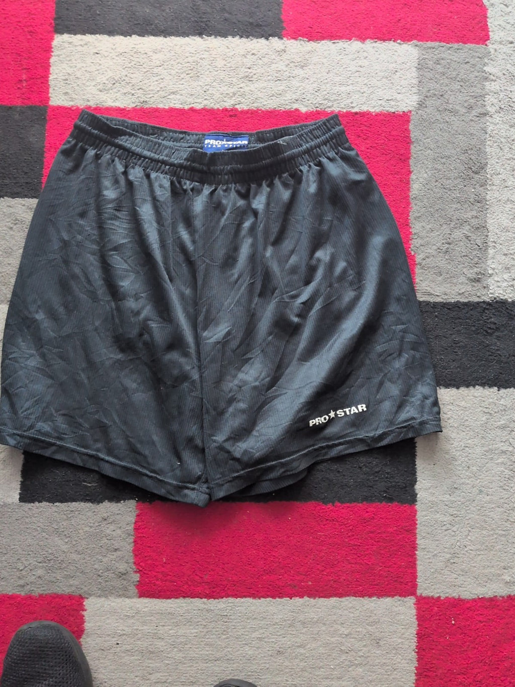 Prostar XL Black Elasticated Shorts