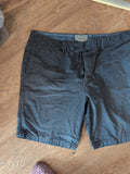 Tu 36" Grey And Black Check Shorts Chino