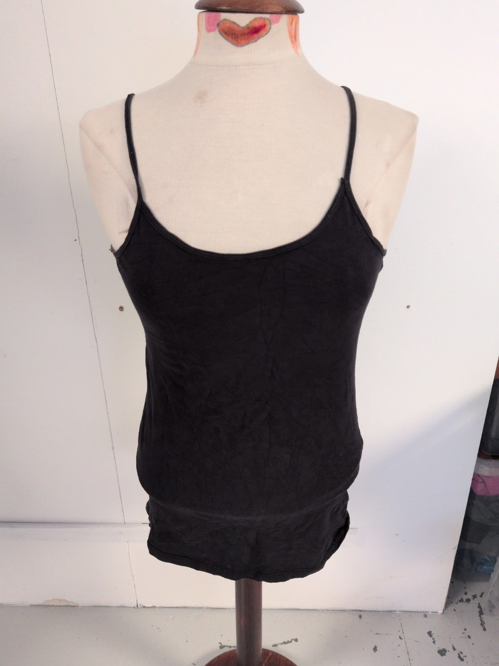 Miso 16 Black Sleeveless Cami Top