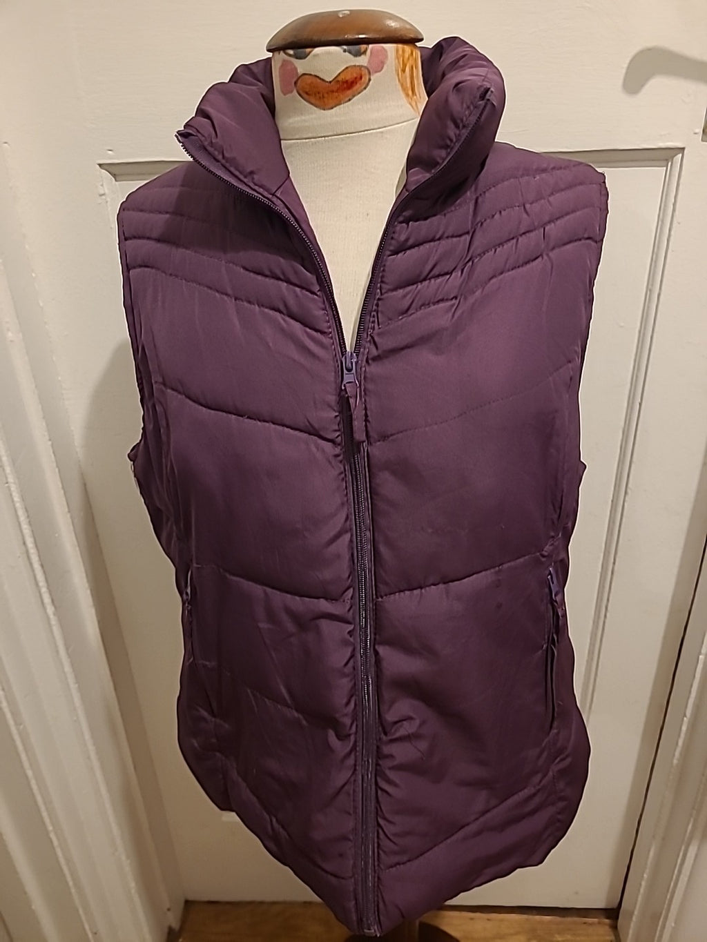Ladies Store Twenty One Size 16 Purple Puffer Jacket