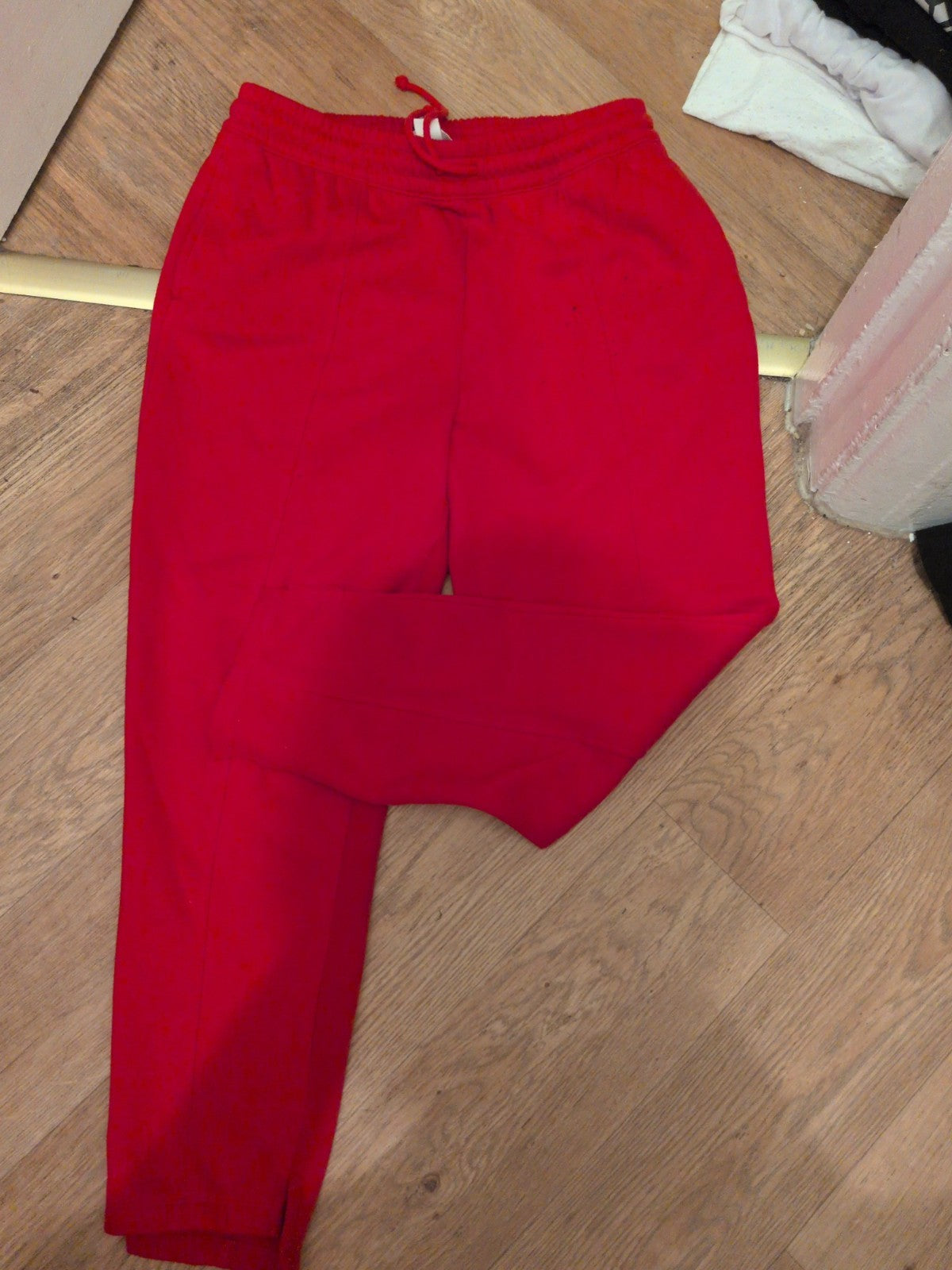 H&M Medium Red Elasticated Jogger