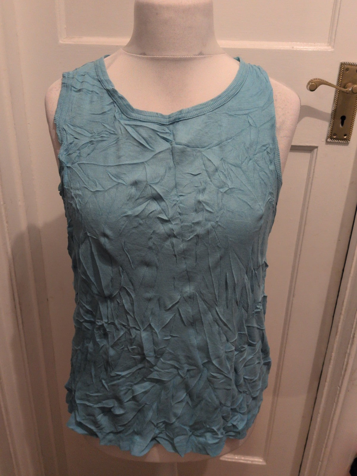F&F Medium Turquoise Sleeveless Tshirt