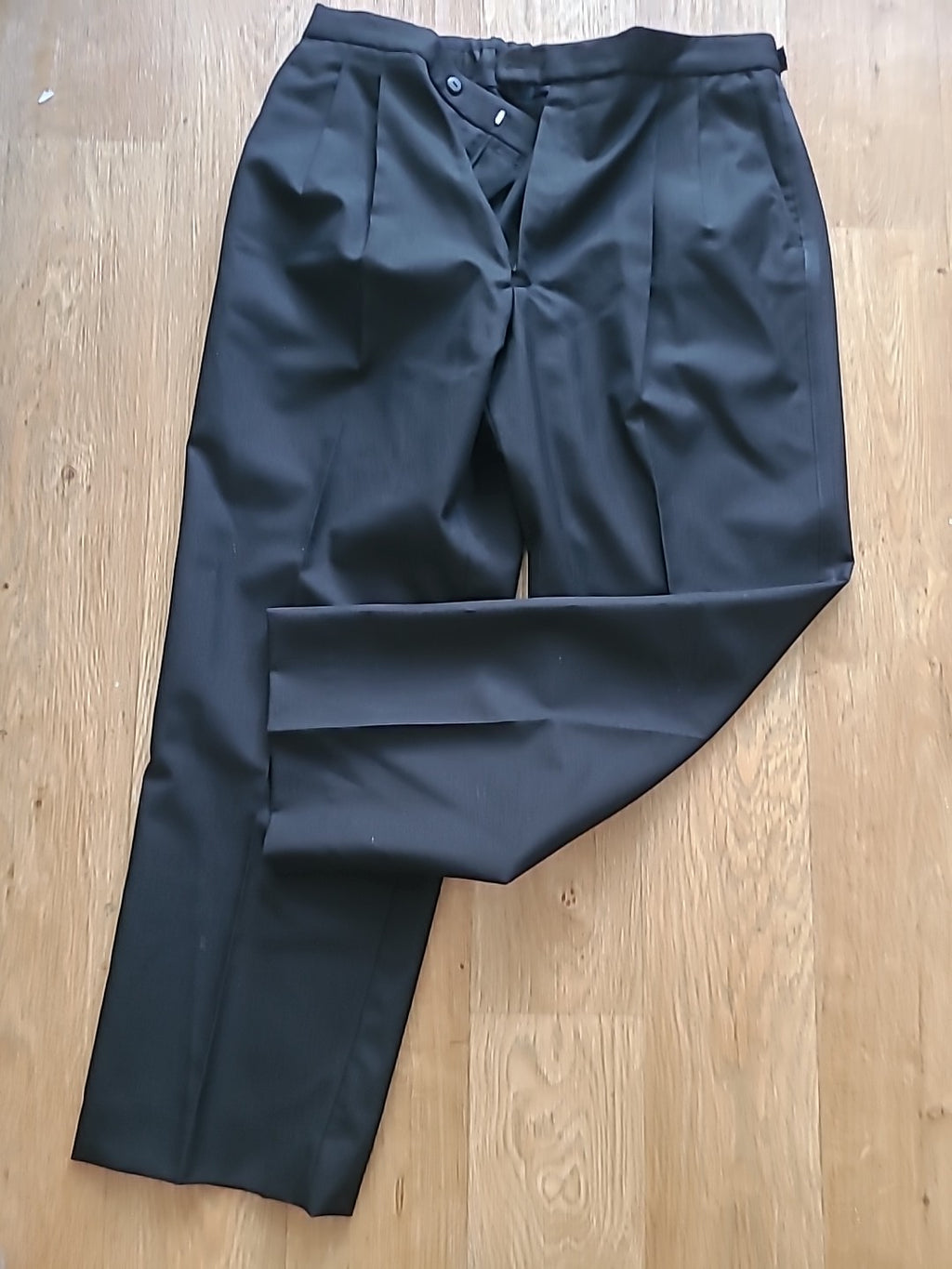 Mens Horne Brothers Size 38R Black Trousers