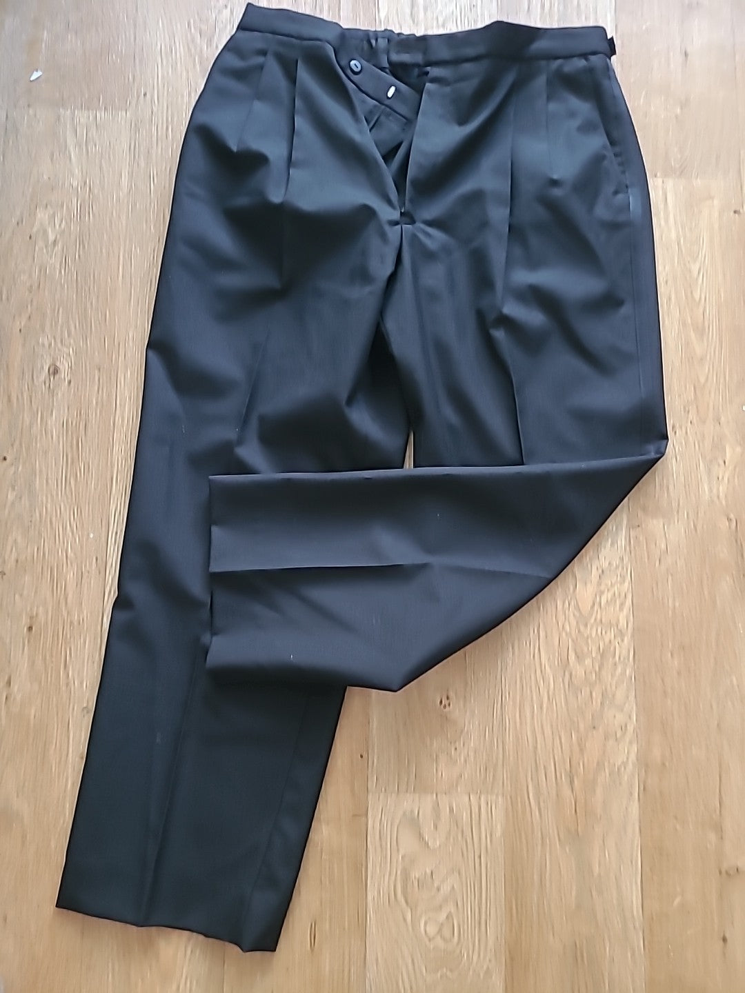 Mens Horne Brothers Size 38R Black Trousers
