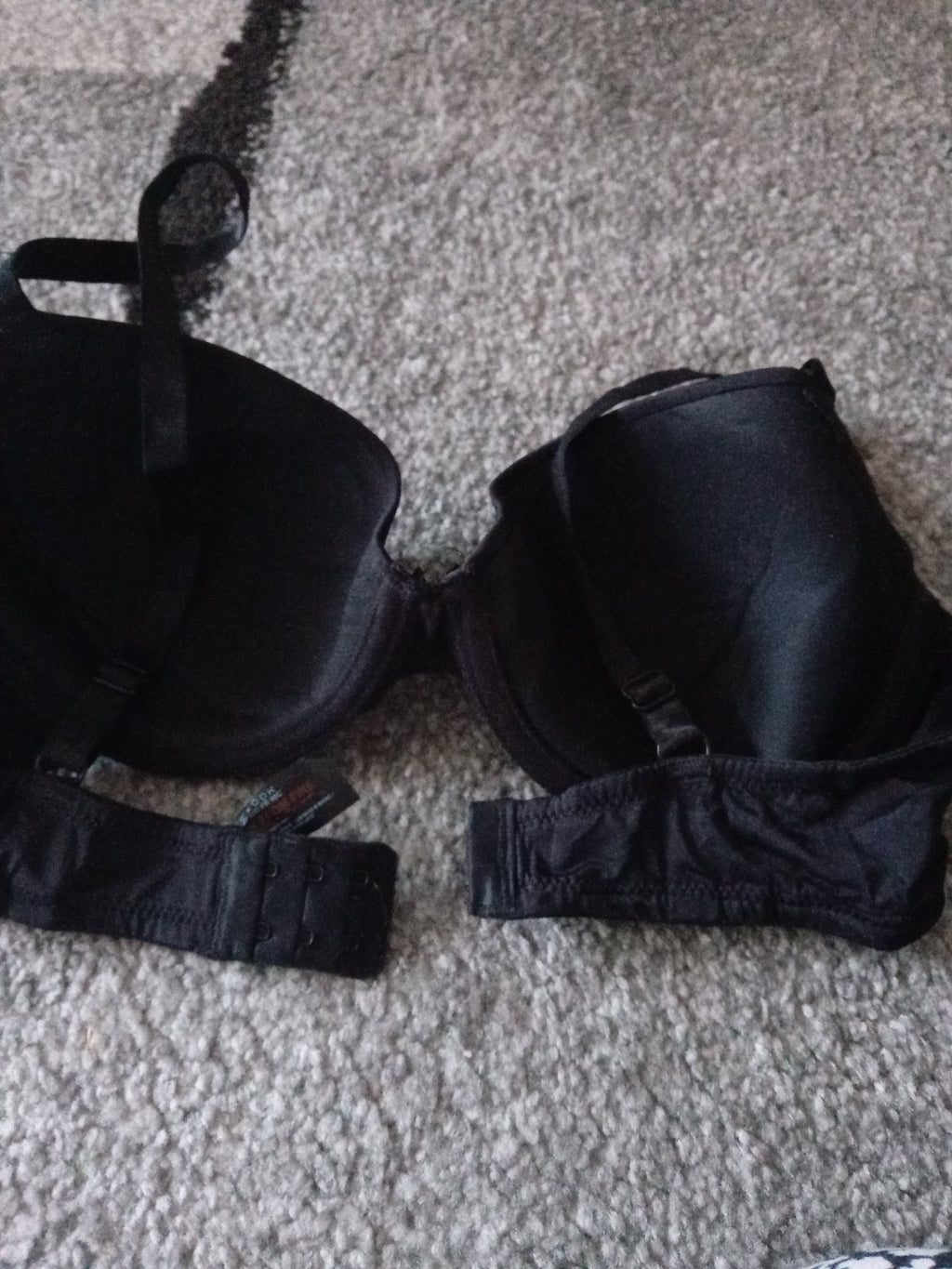 Ladies Black T.shirt Bra Newlook 36C Free Delivery