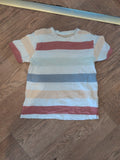 Primark 4-5 Years Striped Short Sleeve T-shirt