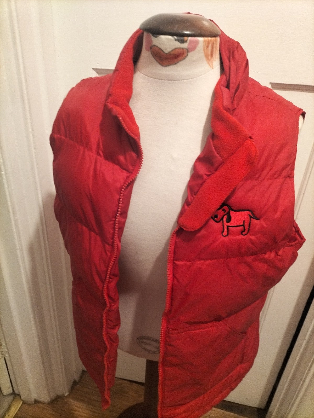 Ladies B&C Collection Size Large Red Puffer Jacket