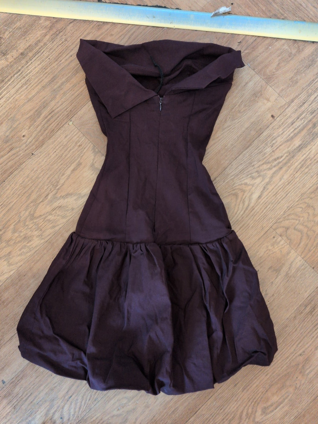 Berskha XS Purple Stretch Sleeveless Short Dress