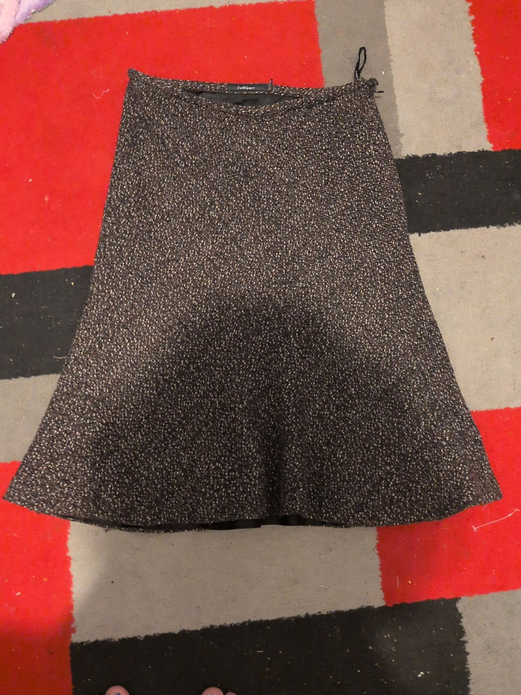 In wear 10 Flecked Lined Skirt