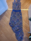 Ladies Lara Ethnics Size S/M Multicoloured Aztec Sleeveless Jumpsuit