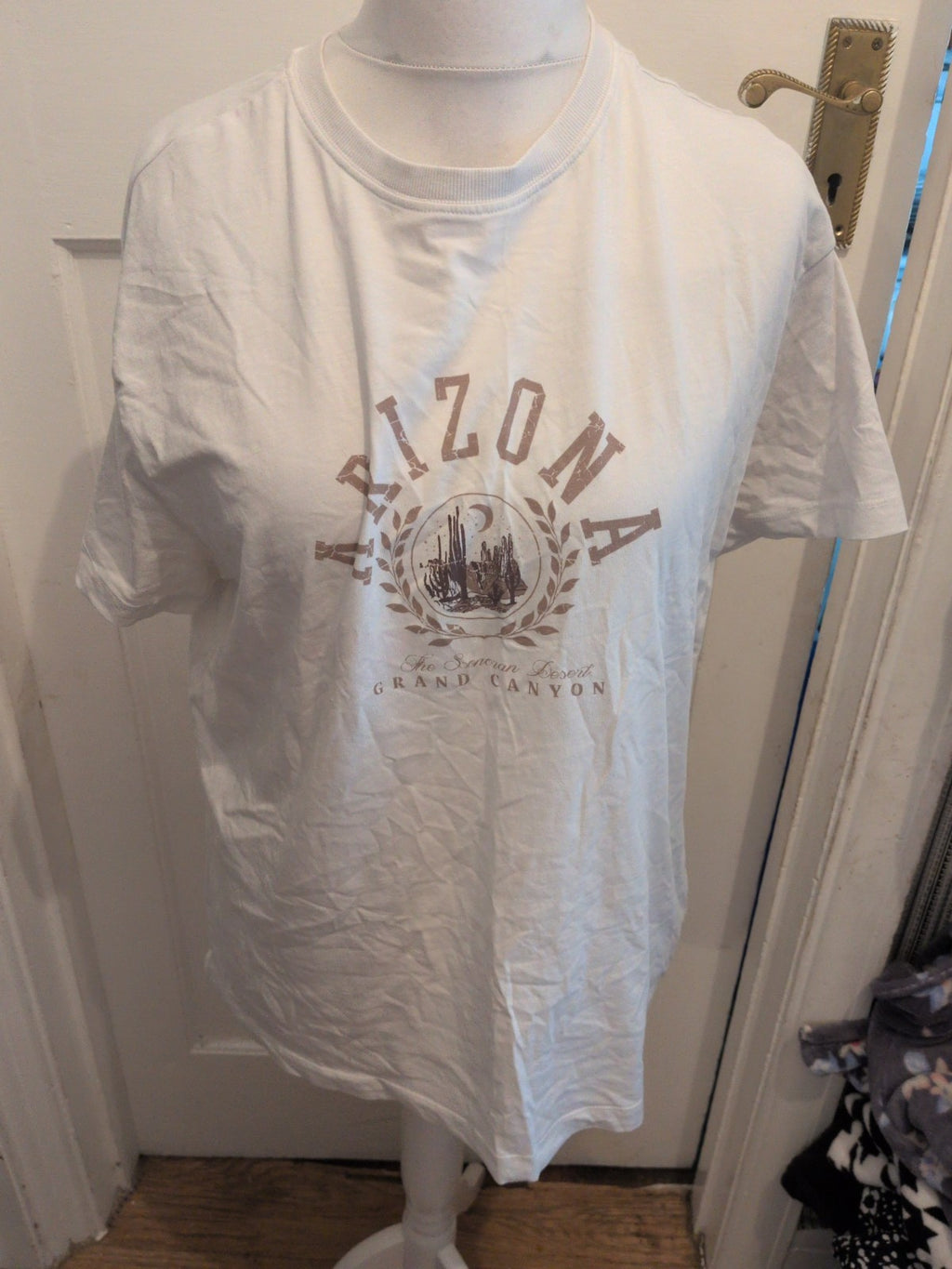 New Look 12 White Arizona Short Sleeve Printed T-shirt