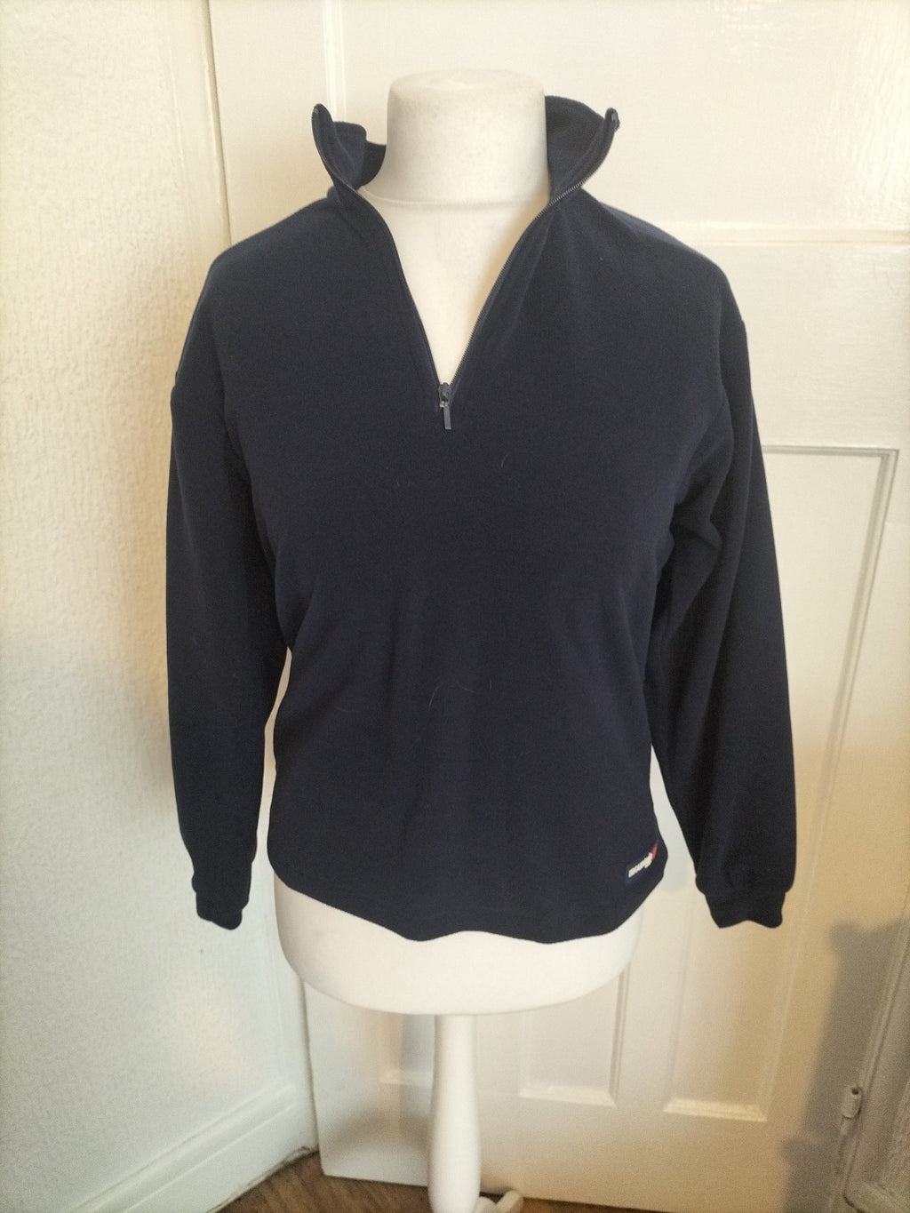Mens Mountain Range Black Long Sleeve Jumper