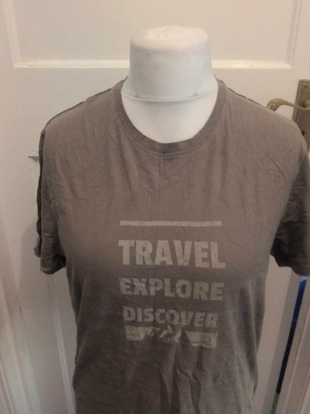 Craghoppers Large Grey Print Short Sleeve T-shirt