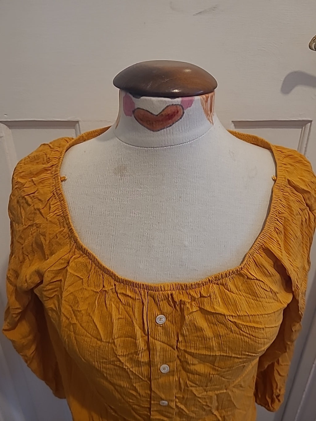 Ladies Select Size 12 Orange Long Sleeved Tshirt