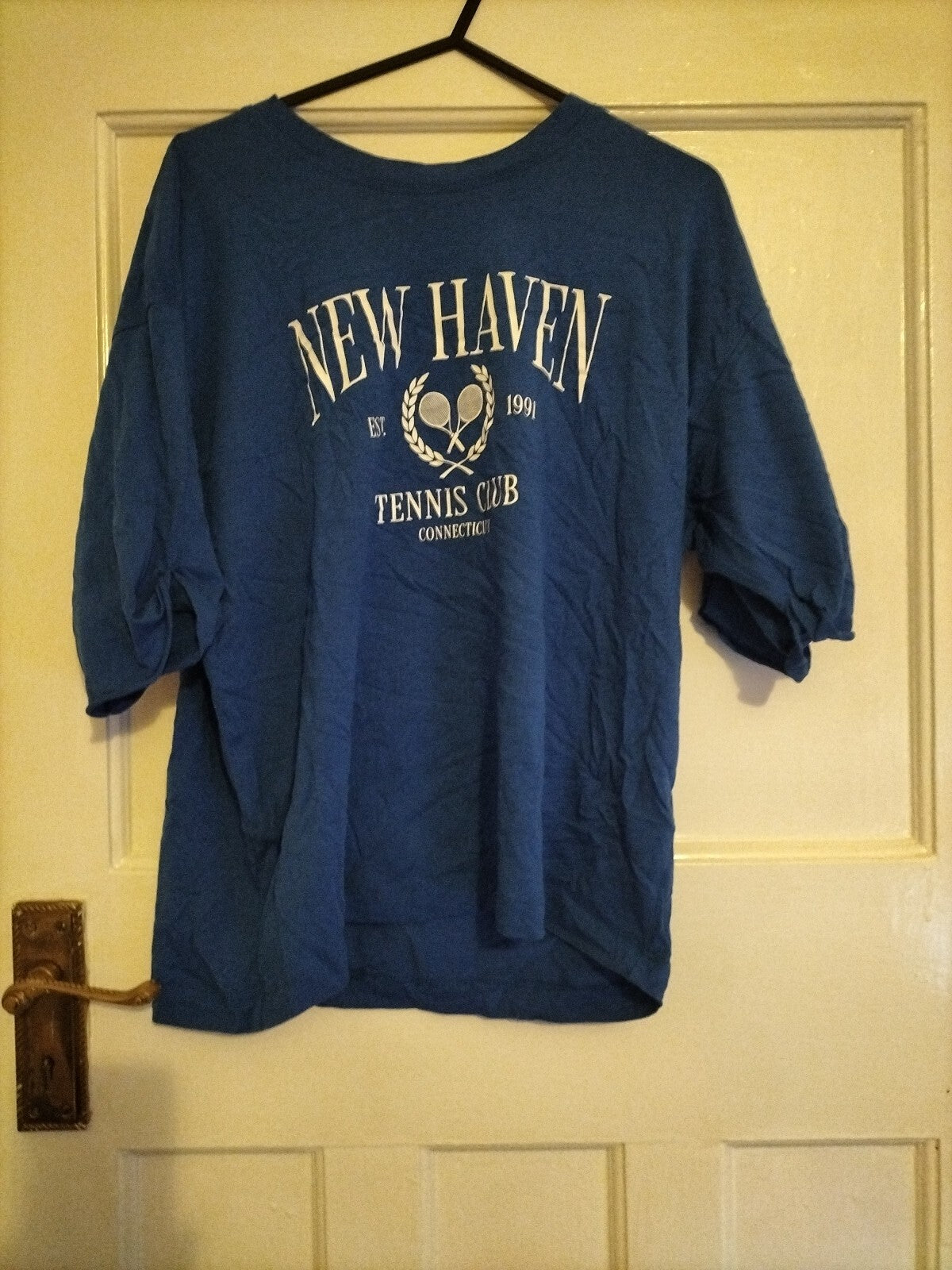 Ladies Primark Xs Blue Short Sleeve Top