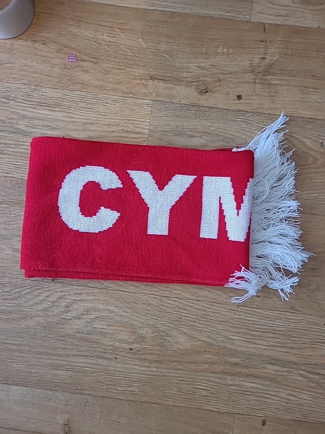 Wales Red Cymru Scarf