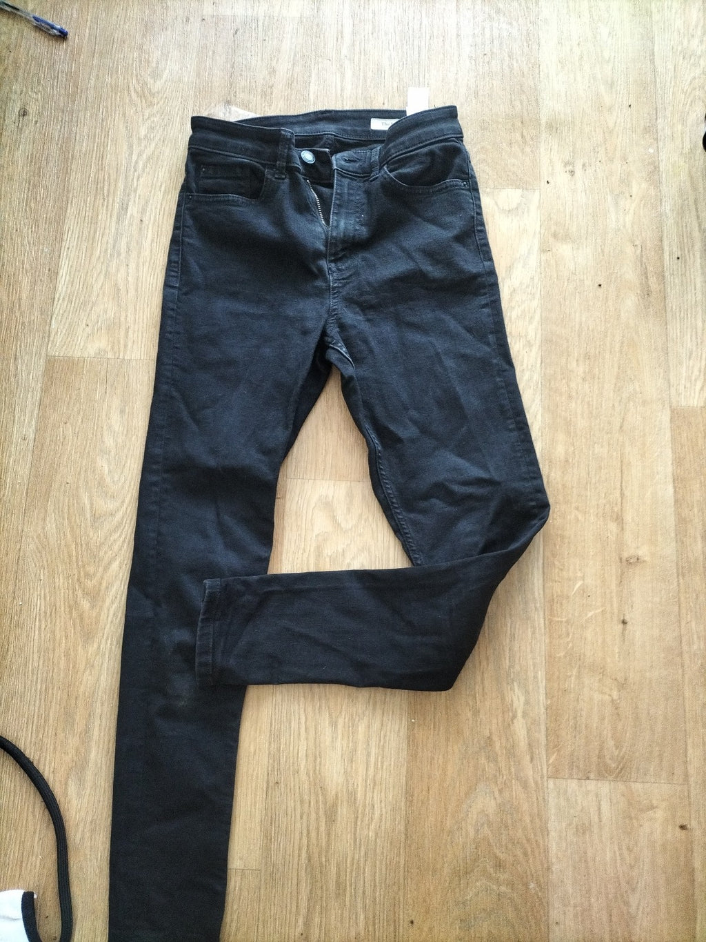 Ladies M&S Size 8 The Ivy Skinny Regular Black Jeans