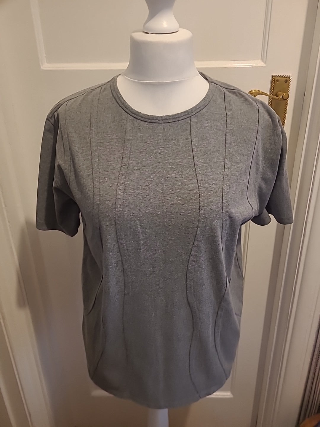 Mens Duke Size XL Grey Short Sleeved Tshirt