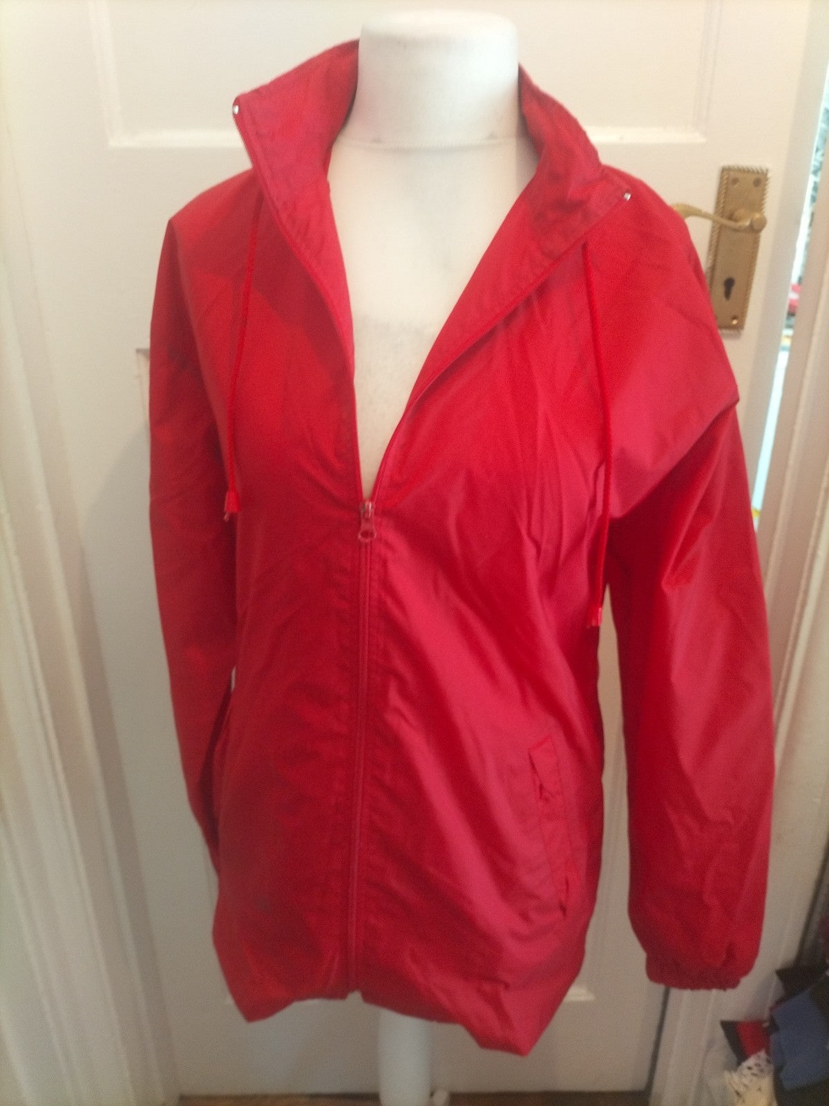 Fruit Of The Loom Small Red Rain Mac Full Zip