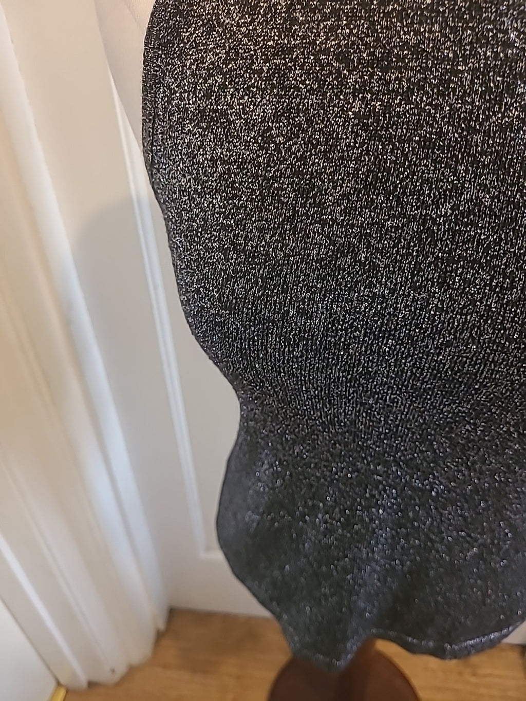 Ladies Classics Size Small Silver Shimmer Sleeveless Tshirt