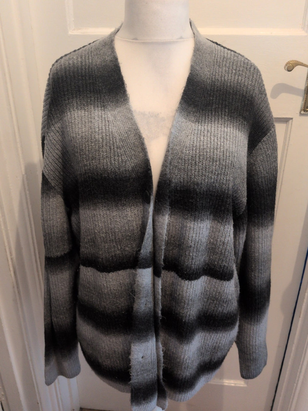 Next Edit Large Grey Fleck Cardigan