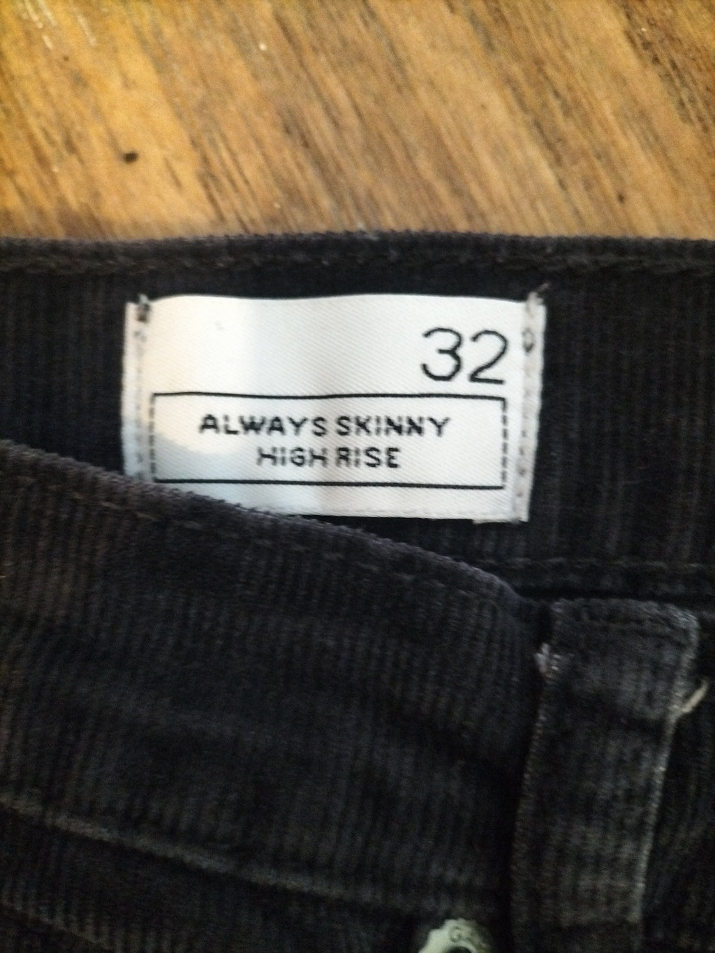 Mens Gap 1969 Size 32" Navy Super Skinny High Rise Jeans(mark Near Pocket)
