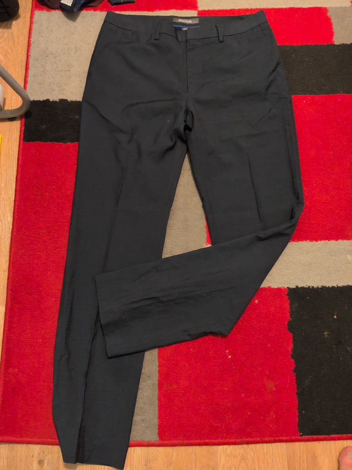 Mens Kenneth Cole Size 32/32 Navy Smart Trousers