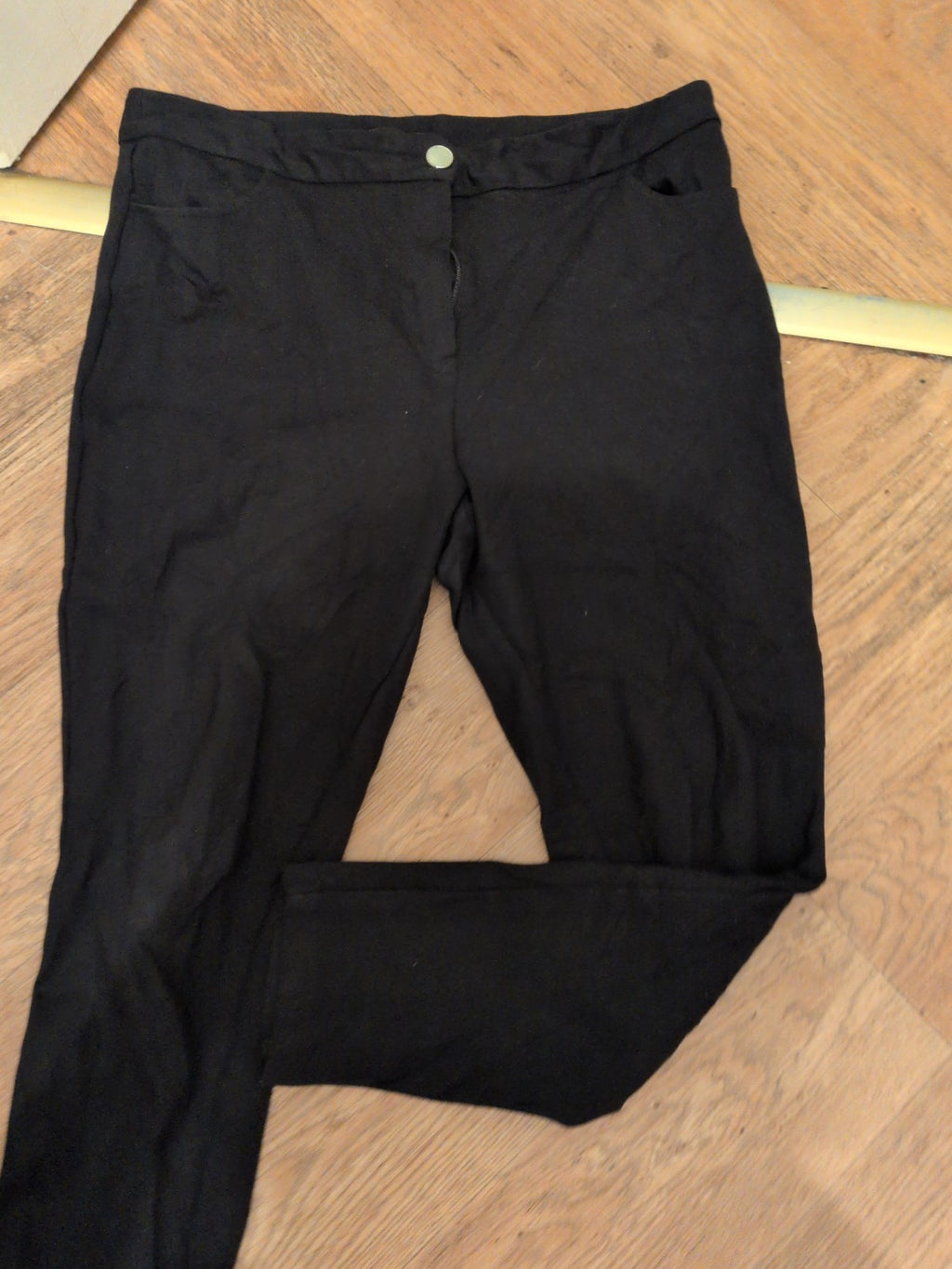 F&F 16R Black Stretch Trousers