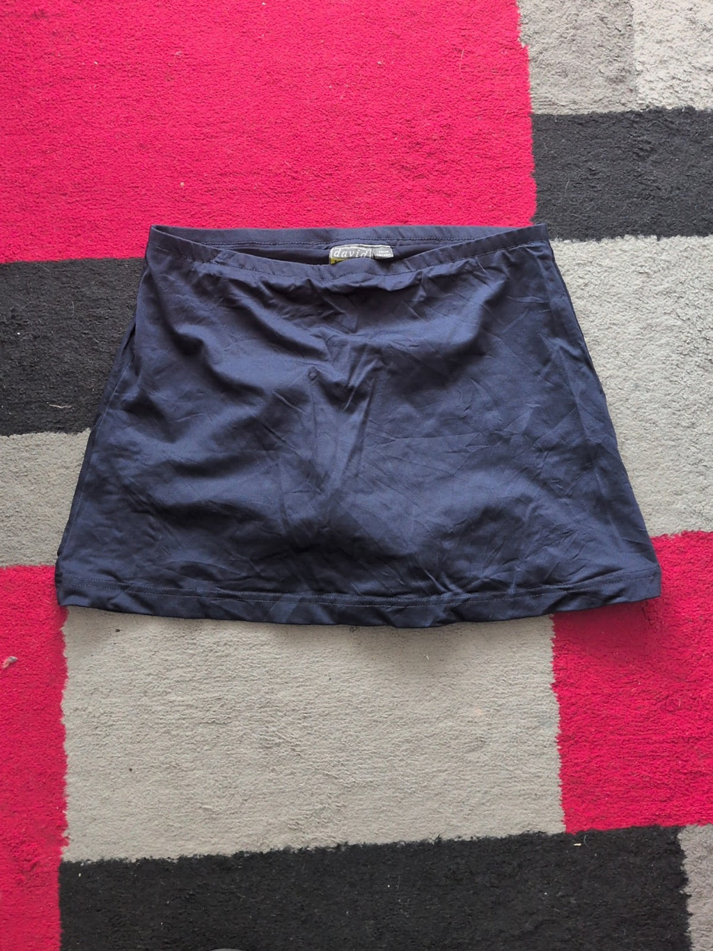 David Luke 28/30 Inch Navy Stretch Skort