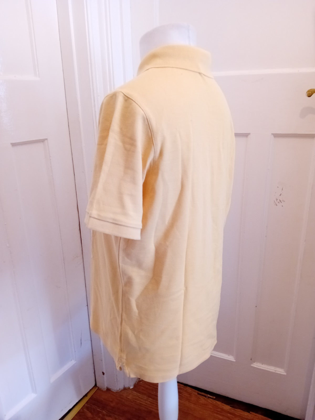 Blue Harbour Large Yellow Short Sleeve Polo
