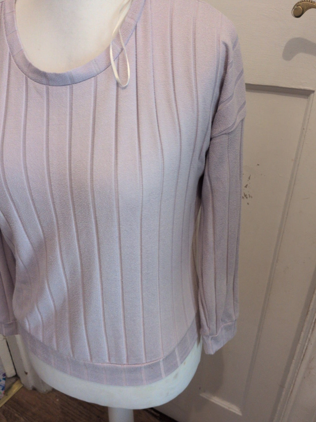 Tu 8 Pale Purple Long Sleeve Lightweight Jumper