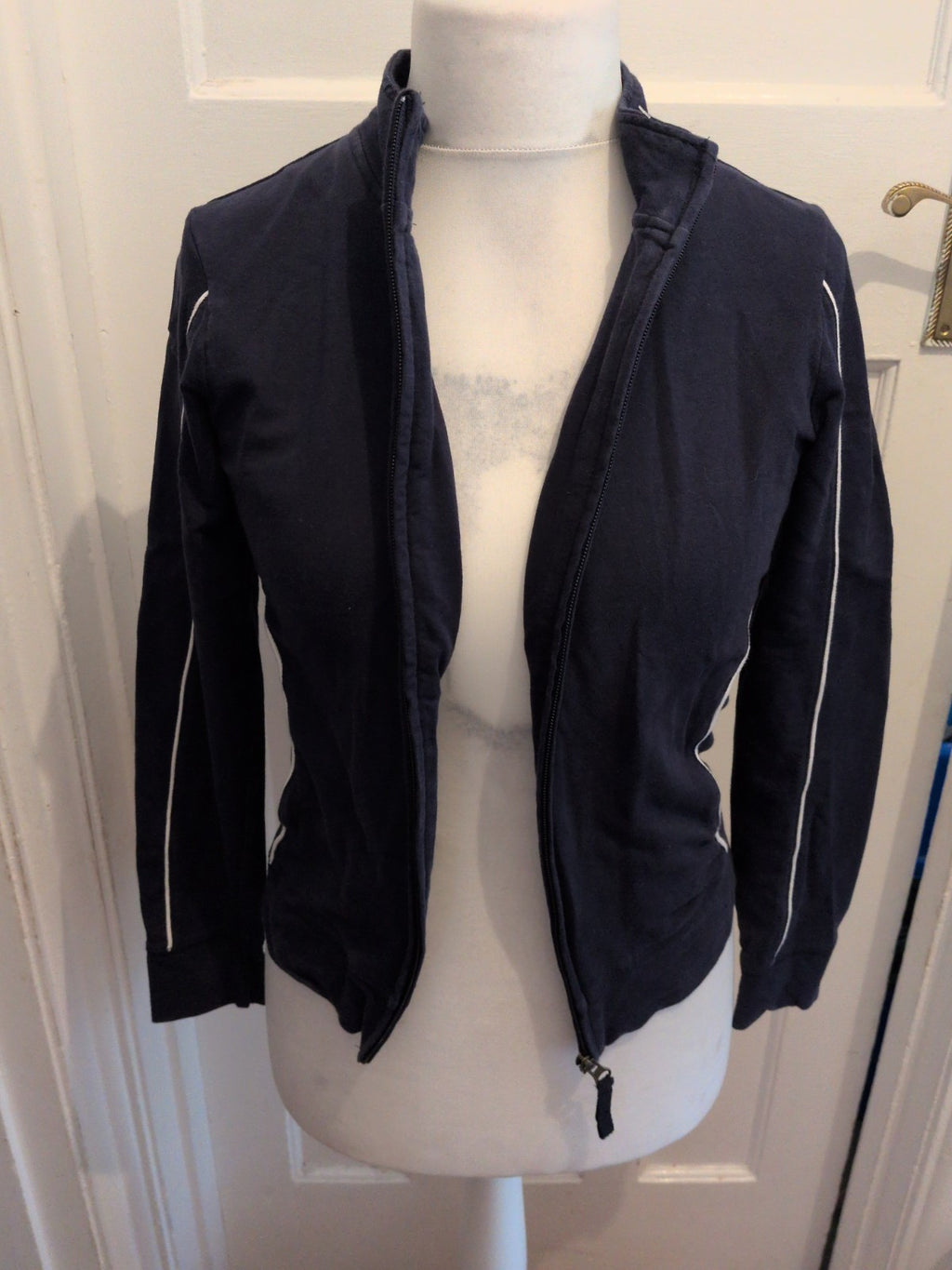 Tu Active Life 10 Navy Full Zip Jumper