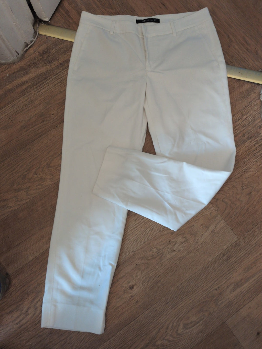 Zara 12 White Trousers