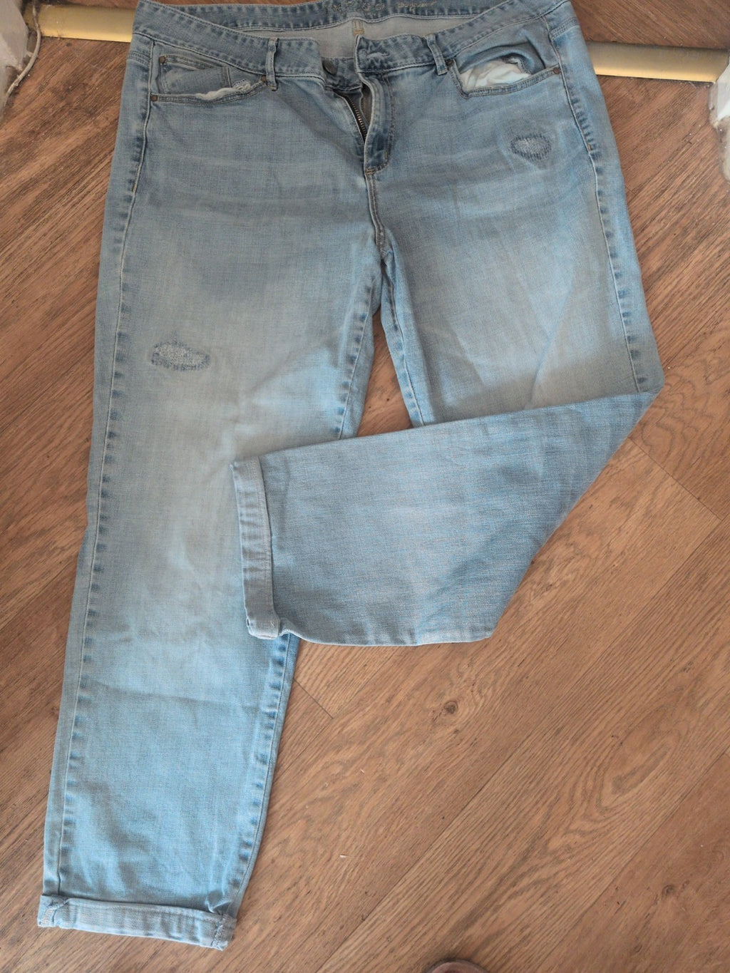 Indigo Collection 16 Long Boyfriend Jeans