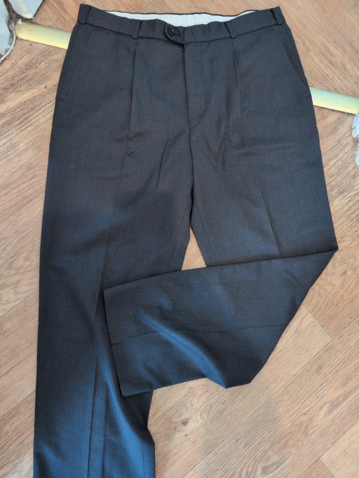 Pinstripe 38" Grey Smartwear Trousers
